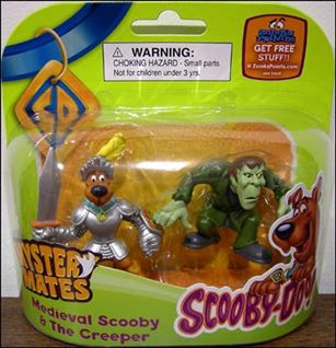 Scooby-Doo: Mystery Mates figure 2 Medieval Scooby and The Creeper
