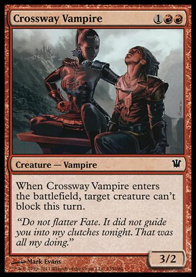 Magic the Gathering: Innistrad (Base Set) card 135 Crossway Vampire