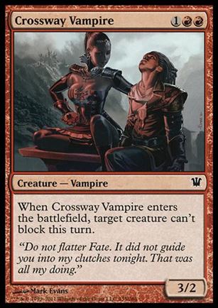 Magic the Gathering: Innistrad (Base Set) card 135 Crossway Vampire