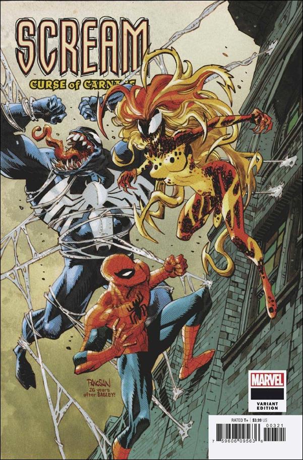 Scream: Curse of Carnage issue 3-B Dan Panosian 1:25 Cover