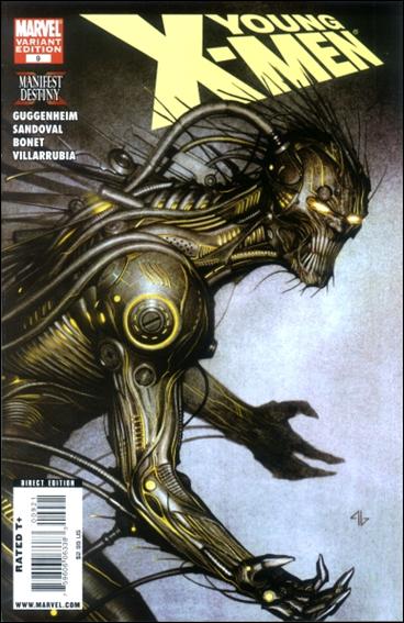 Young X-Men issue 9-B Adi Granov 1:10 "Magus" Villain Cover
