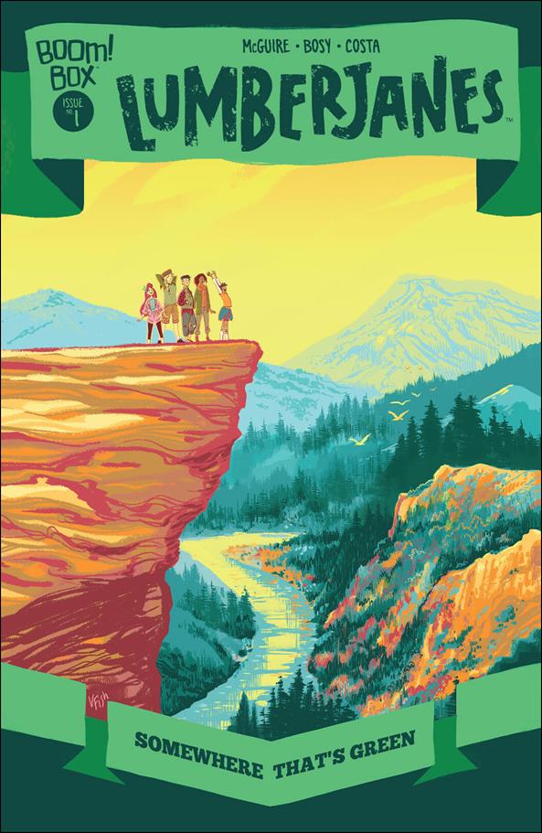 Lumberjanes: Somewhere That's Green issue 1-B Veronica Fish Cover