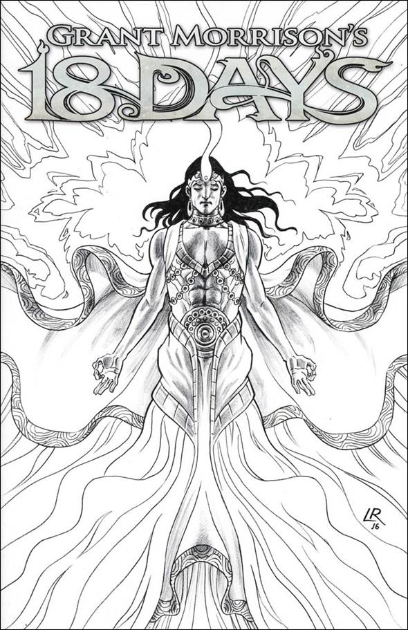 18 Days issue 11-D Luke Ross Sketch Cover