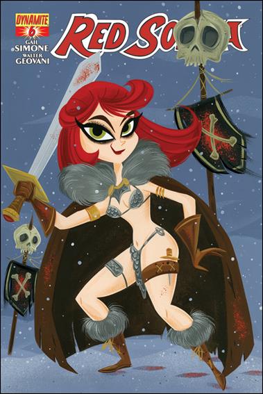 Red Sonja (2013) issue 6-C Stephanie Buscema Subscription Cover