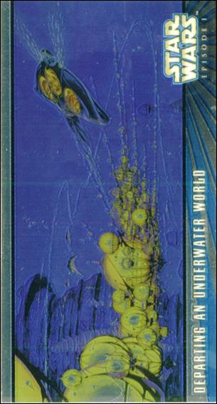 Star Wars: Episode I Widevision: Series 2 (Chromium Subset) card H-C2 Departing an Underwater World