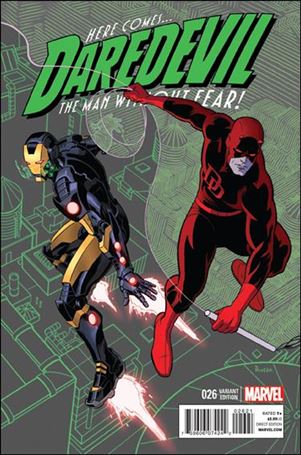 Daredevil (2011) issue 26-B Paolo Rivera Cover
