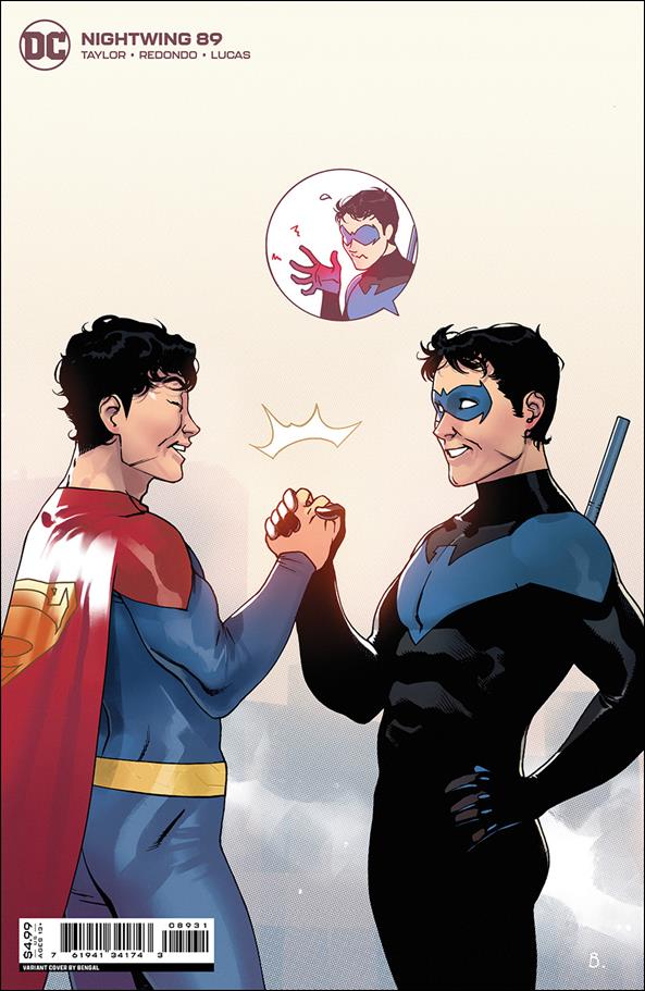 Nightwing (2016) issue 89-C Bengal 1:25 Cardstock Cover