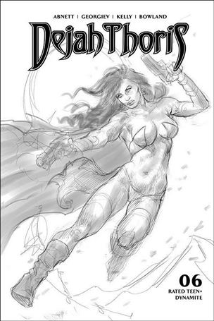 Dejah Thoris (2019) issue 6-H Lucio Parrillo 1:10 Black & White Cover