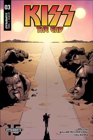 Kiss: The End issue 3-B Ruairi Coleman Cover