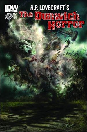 H.P. Lovecraft's The Dunwich Horror issue 2-B Nick Percival 1:10 Cover