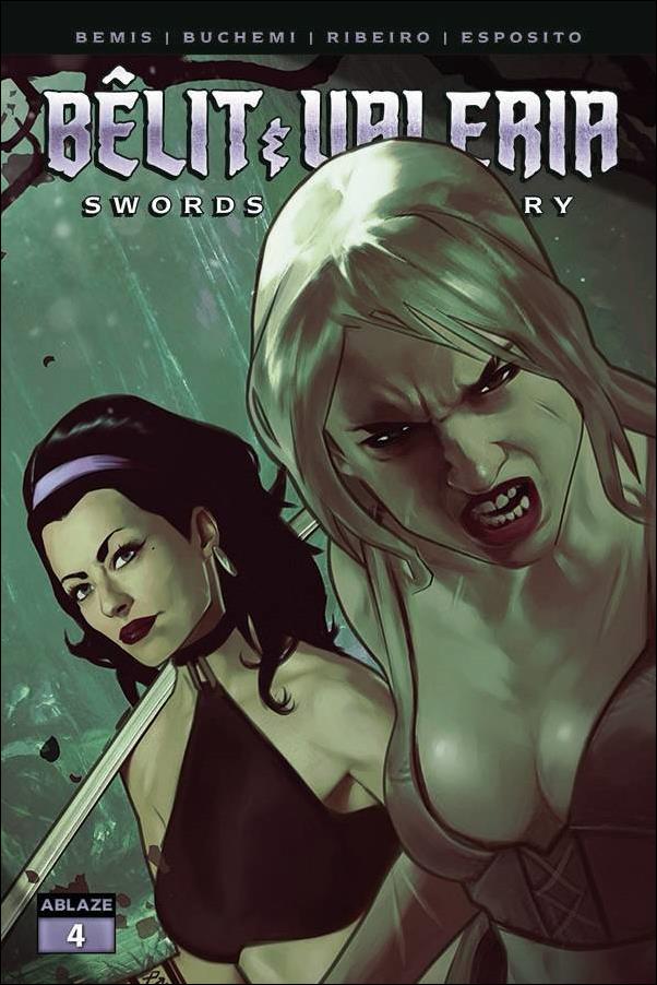 Bêlit & Valeria issue 4 Sebástian Fiumara Cover