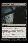 Magic the Gathering: Innistrad (Base Set) card 92 Bump in the Night