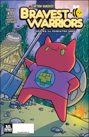 Bravest Warriors issue 31 Ian McGinty Cover