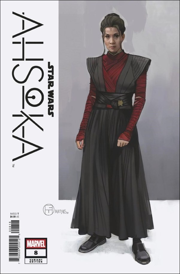 Star Wars: Ahsoka issue 8-E Brian Matyas Concept Art 1:10 Cover