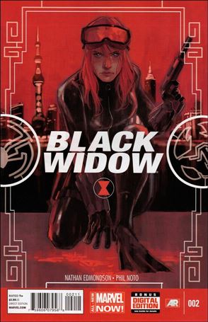 Black Widow (2014) issue 2 Phil Noto Cover