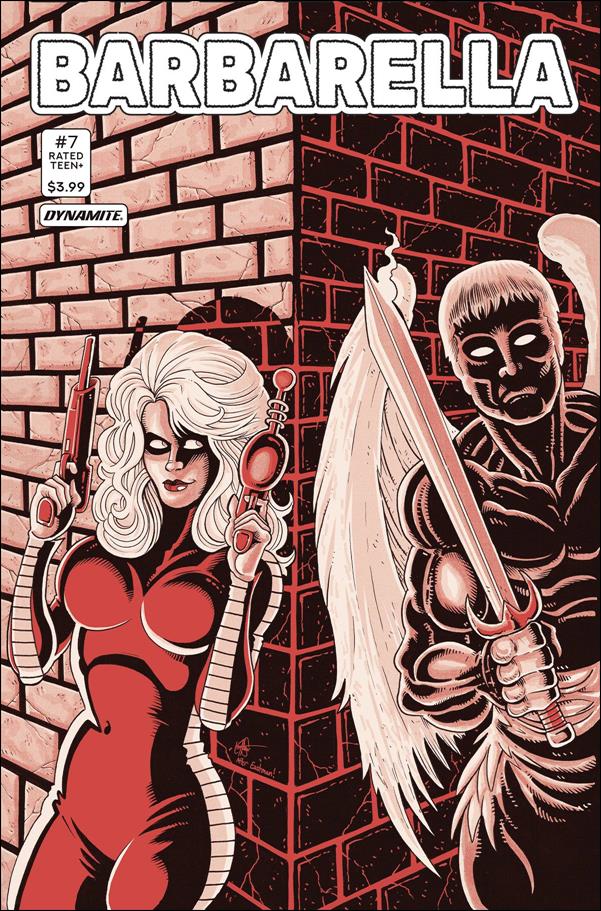 Barbarella (2021) issue 7-F Ken Haeser Cover