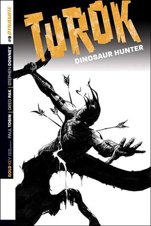 Turok: Dinosaur Hunter (2014) issue 9-D Jae Lee 1:25 Black & White Cover
