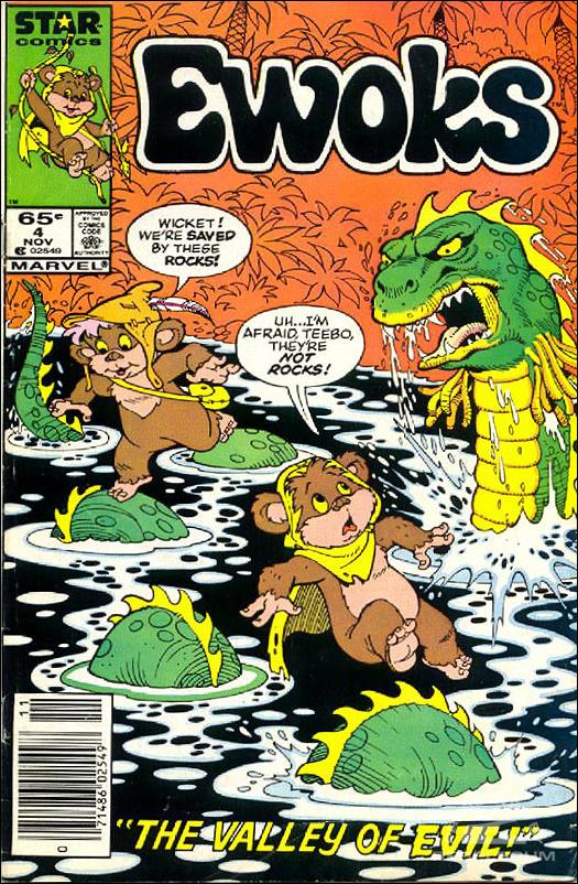 Ewoks issue 4-B Newsstand Cover