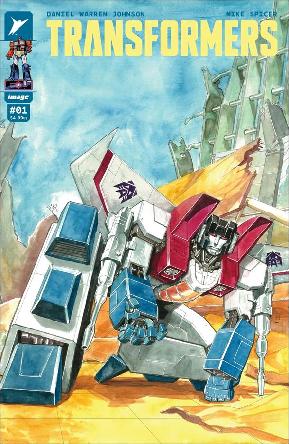 Transformers (2023) issue 1-R E.J. Su Retailer Exclusive Cover 1/1000