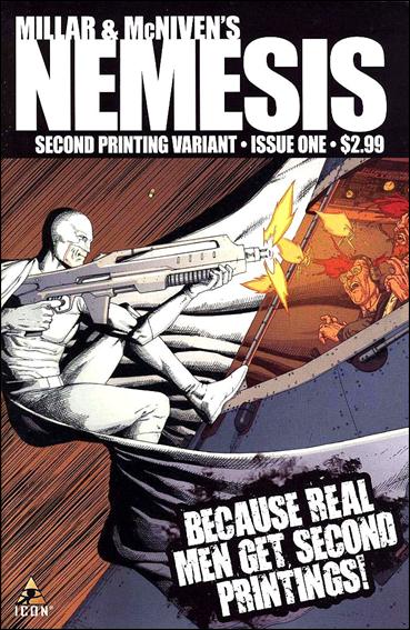 Millar & McNiven's Nemesis issue 1-D Steve McNiven Cover (2nd Printing)