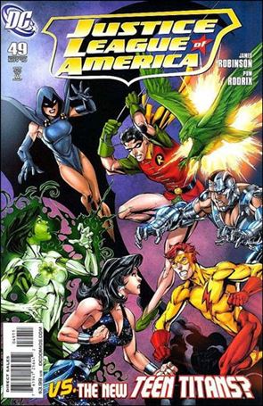 Justice League of America (2006) issue 49 Mark Bagley Cover