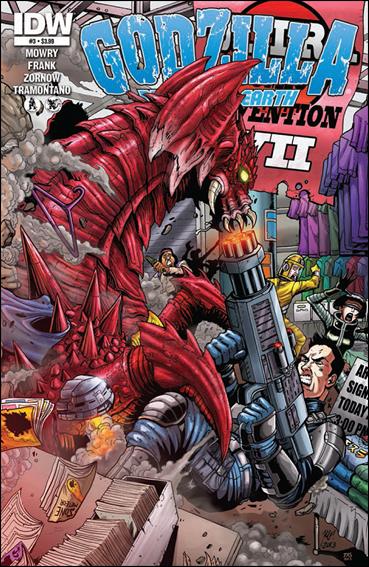 Godzilla: Rulers of the Earth issue 3 Matt Frank Cover