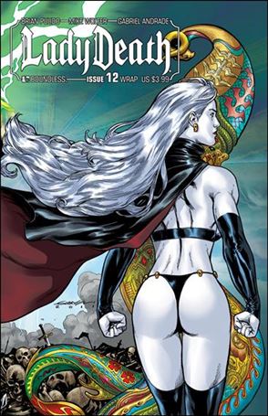 Lady Death (2010) issue 12-B Wraparound Cover