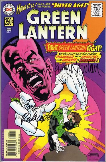 Silver Age: Green Lantern issue 1-B DF (Signed by Kevin Nowlan Joe Rubinstein)