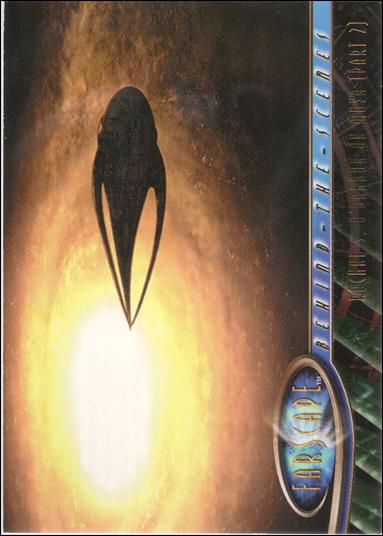 Farscape: Season One (Behind-the-Scenes Subset) card BTS3 Rockne S. O'Bannon on Moya (Part 2)