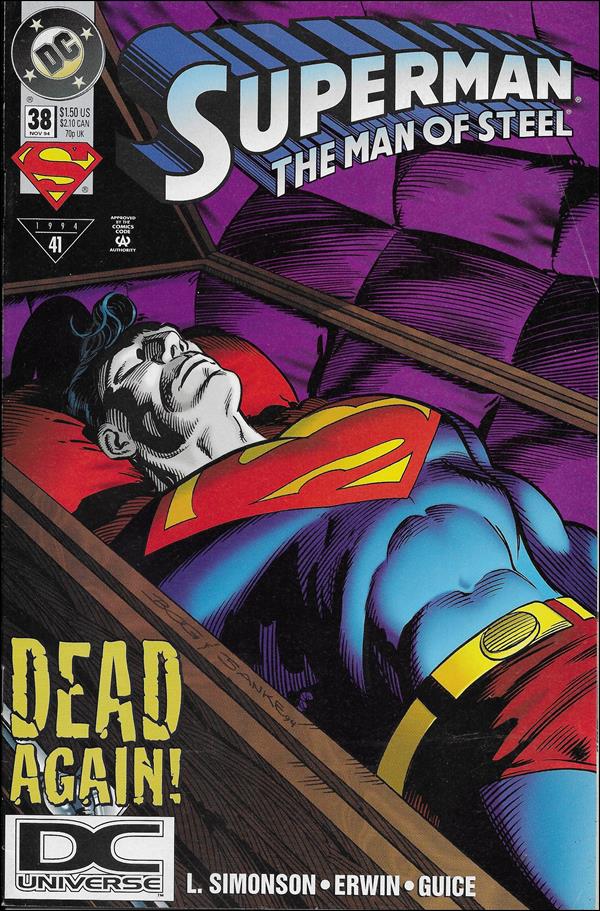 Superman: The Man of Steel issue 38-B DC Universe (2nd Printing)