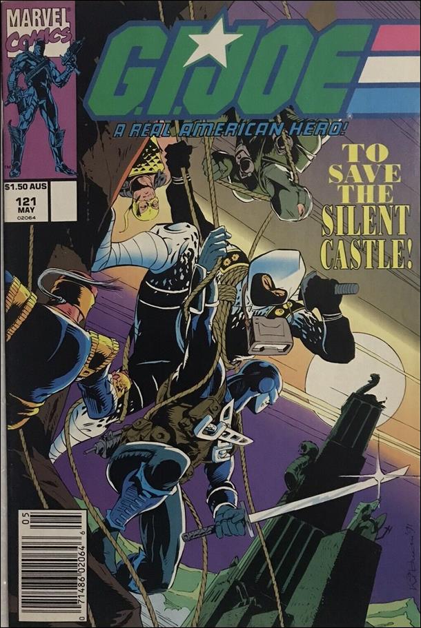 G.I. Joe: A Real American Hero issue 121-C Australian Price Cover