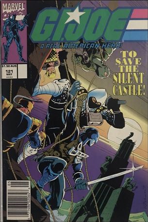 G.I. Joe: A Real American Hero issue 121-C Australian Price Cover