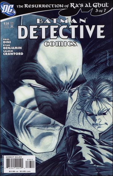 Detective Comics (1937) issue 838-B Andy Kubert Cover (2nd Prinitng)