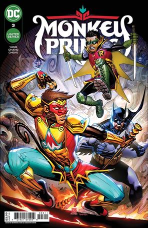 Monkey Prince issue 3 Bernard Chang Cover