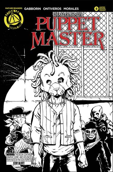 Puppet Master (2015) issue 8-C Antonio Ontiveros Sketch Cover