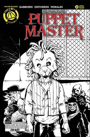Puppet Master (2015) issue 8-C Antonio Ontiveros Sketch Cover