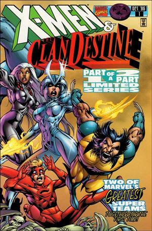 X-Men: ClanDestine issue 1 Wraparound Cover