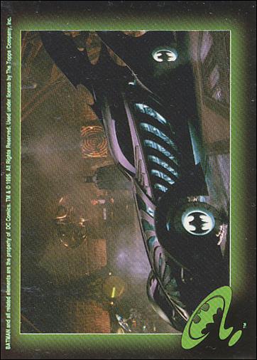 Batman Forever Stickers (Base Set) card 47 Glowy Ride