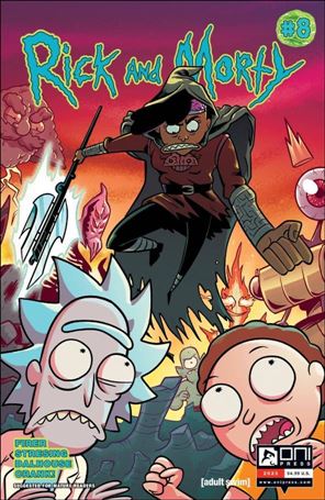 Rick and Morty (2023) issue 8 Fred C Stresing Cover
