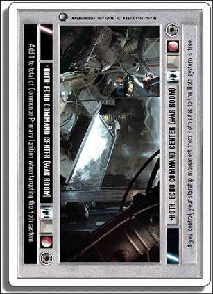 Star Wars: Hoth Revised (Base Set) card 63 Hoth: Echo Command Center (War Room)