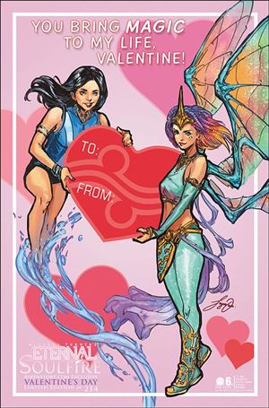 Michael Turner's Eternal Soulfire issue 6-C Siya Oum aspenstore.com Valentine's Cover 1/214