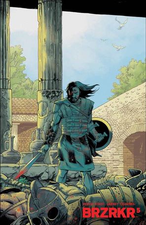 BRZRKR issue 5-E Declan Shalvey 1:25 Cover