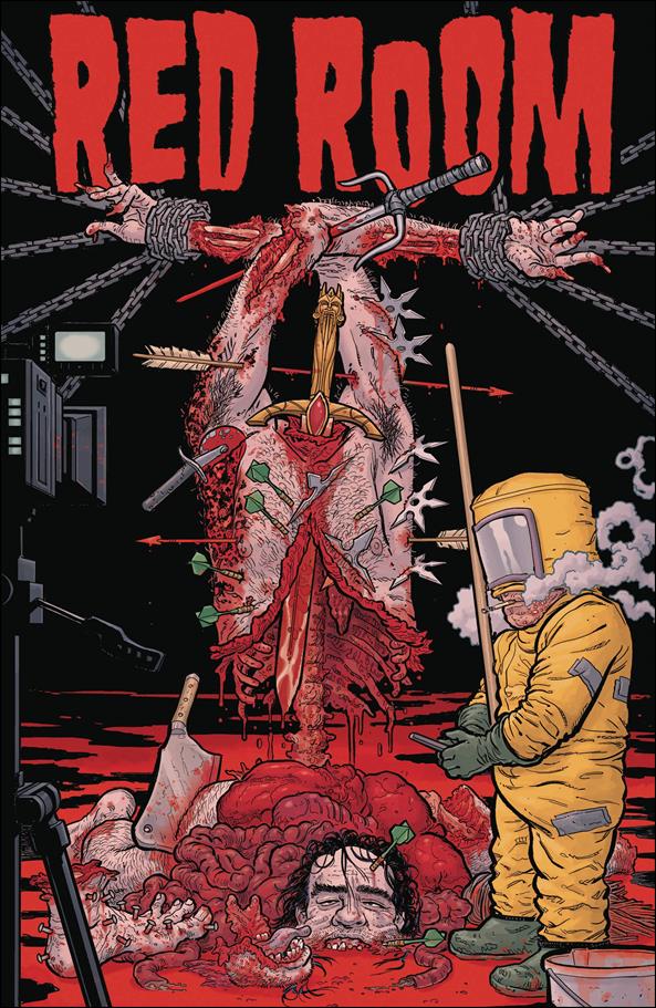 Red Room: Trigger Warnings issue 3-D Steve Skroce Cover