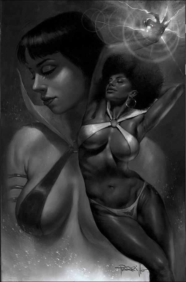 Sacred Six issue 11-O Lucio Parrillo 1:40 Black & White Virgin Cover