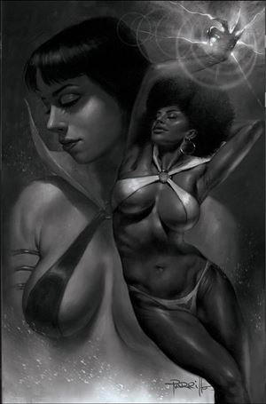 Sacred Six issue 11-O Lucio Parrillo 1:40 Black & White Virgin Cover