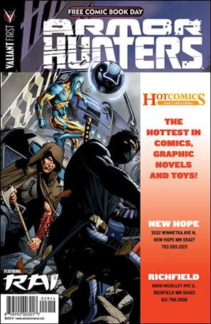 Valiant FCBD 2014 Armor Hunters Special issue nn-BZ Hot Comics and Collectibles Cover