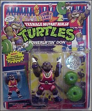 Teenage Mutant Ninja Turtles: Turtle Games figure 2 Powerliftin' Don