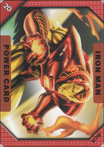 Marvel ReCharge: Inaugural Edition (Base Set) card 97 Iron Man Power Card