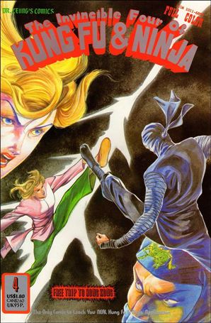 Invincible Four of Kung Fu & Ninja issue 4