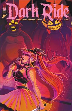 Dark Ride issue 2-C Sweeney Boo Cover